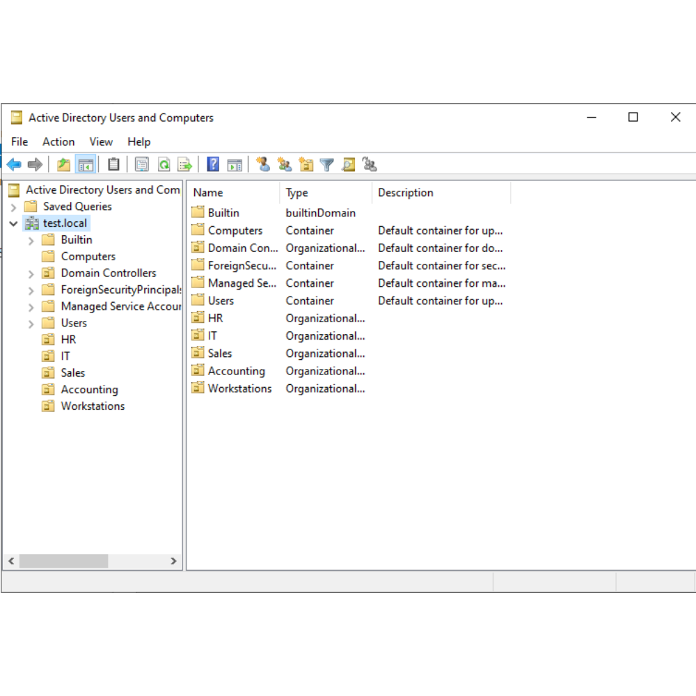 Active Directory Structure